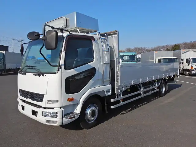 三菱 ファイター 中型/増トン 平ボディ アルミブロック ベッド の中古トラック【車両No.180266】