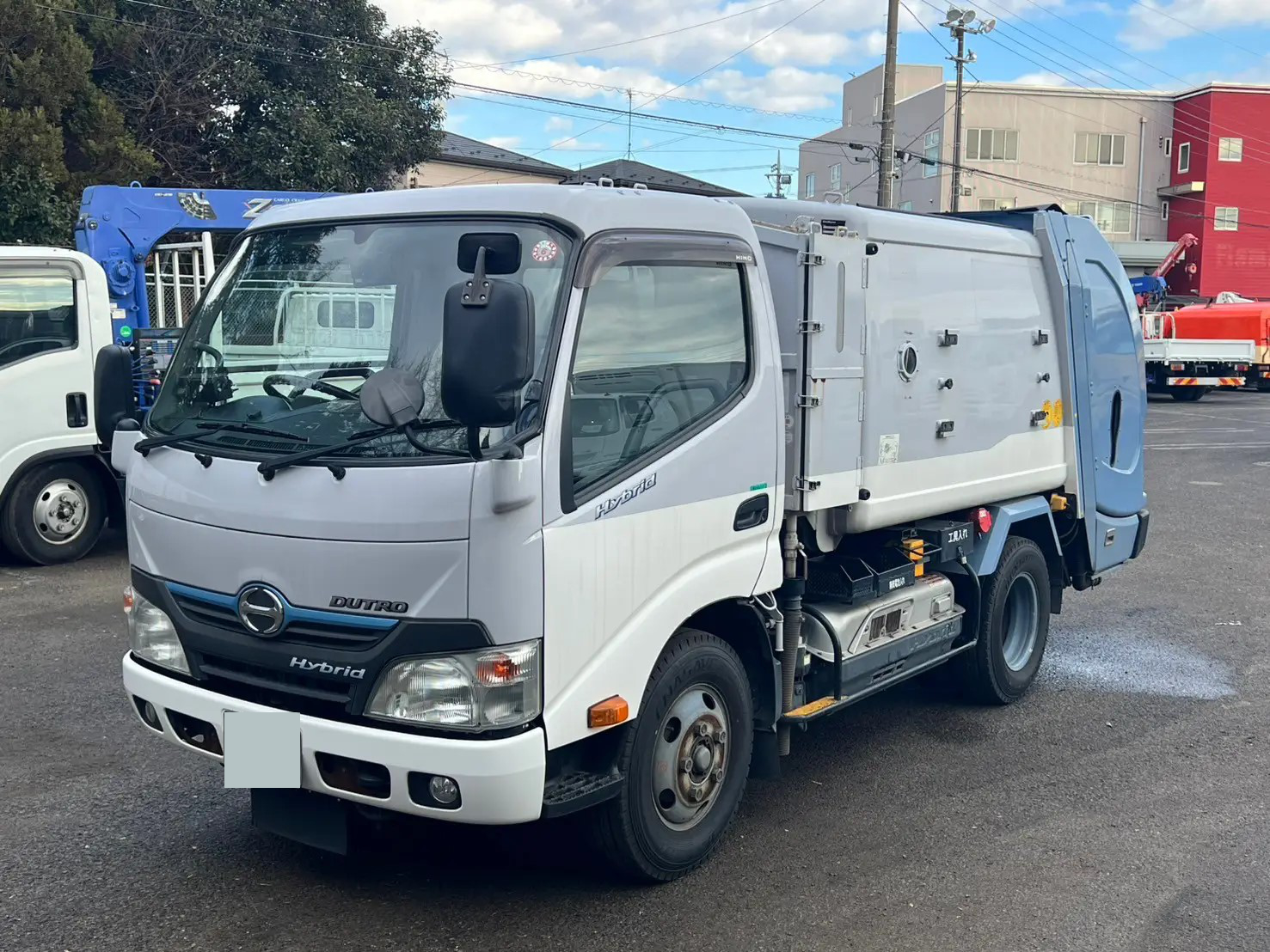 日野 デュトロ 小型 パッカー車 巻き込み式 回転ダンプ式｜画像1