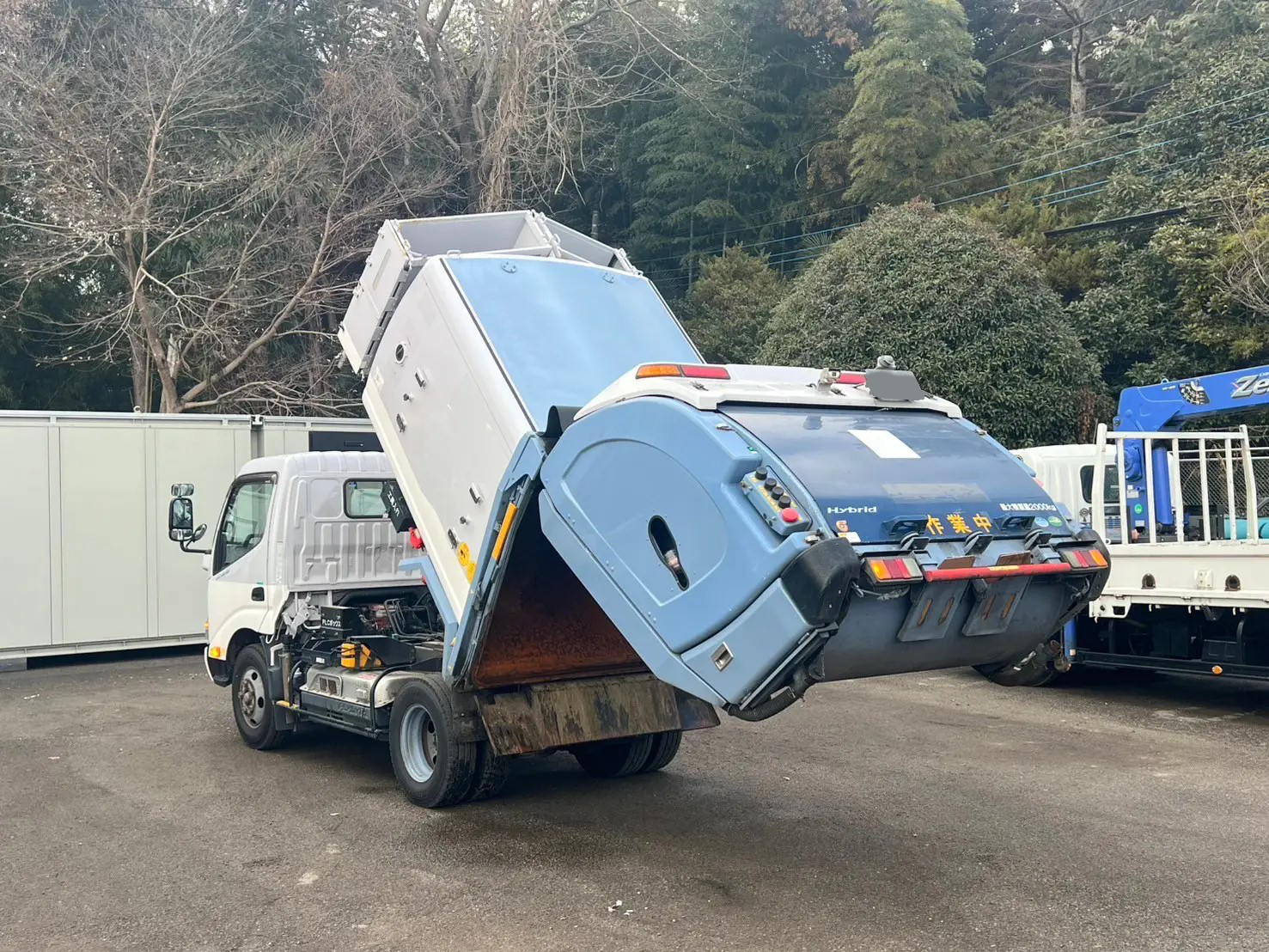 日野 デュトロ 小型 パッカー車(塵芥車) 巻き込み式 回転ダンプ式の中古トラック画像6