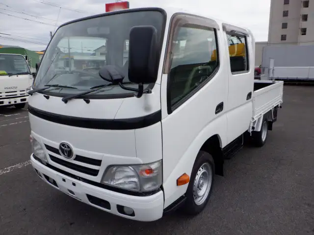 トヨタ ダイナ 小型 平ボディ Wキャブ 床鉄板 の中古トラック【車両No.180444】
