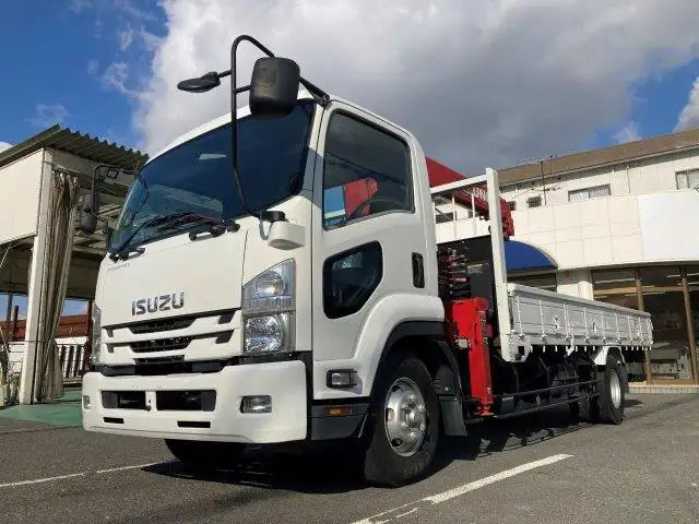いすゞ フォワード 中型/増トン クレーン付 4段 ラジコン の中古トラック【車両No.180432】