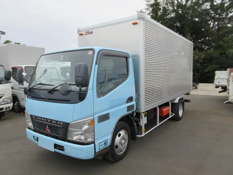 三菱 キャンター 小型 アルミバン シャッター式 PA-FE73BEV の中古トラック【車両No.180467】
