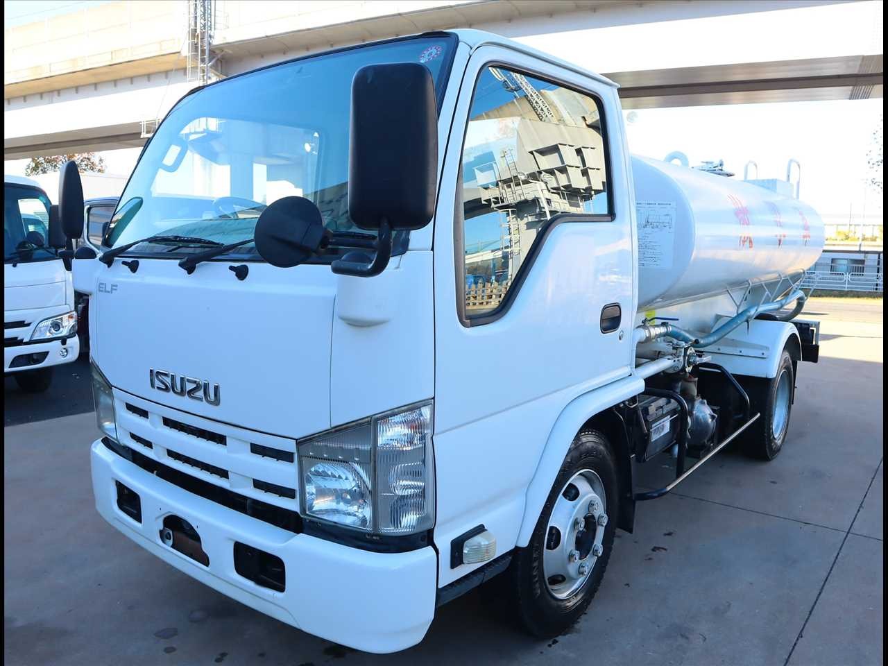 いすゞ エルフ 小型 タンク車 散水車 SKG-NKR85YN｜画像1