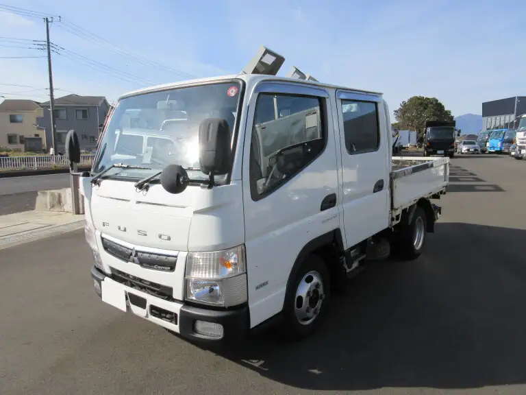 三菱 キャンター 小型 平ボディ Wキャブ TPG-FBA20 の中古トラック【車両No.180552】