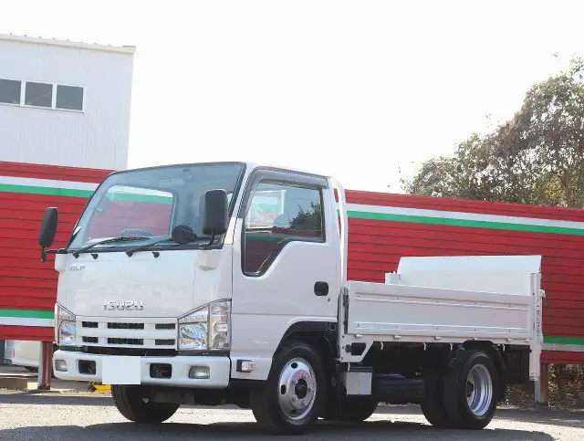 いすゞ エルフ 小型 平ボディ パワーゲート 床鉄板 の中古トラック【車両No.180537】