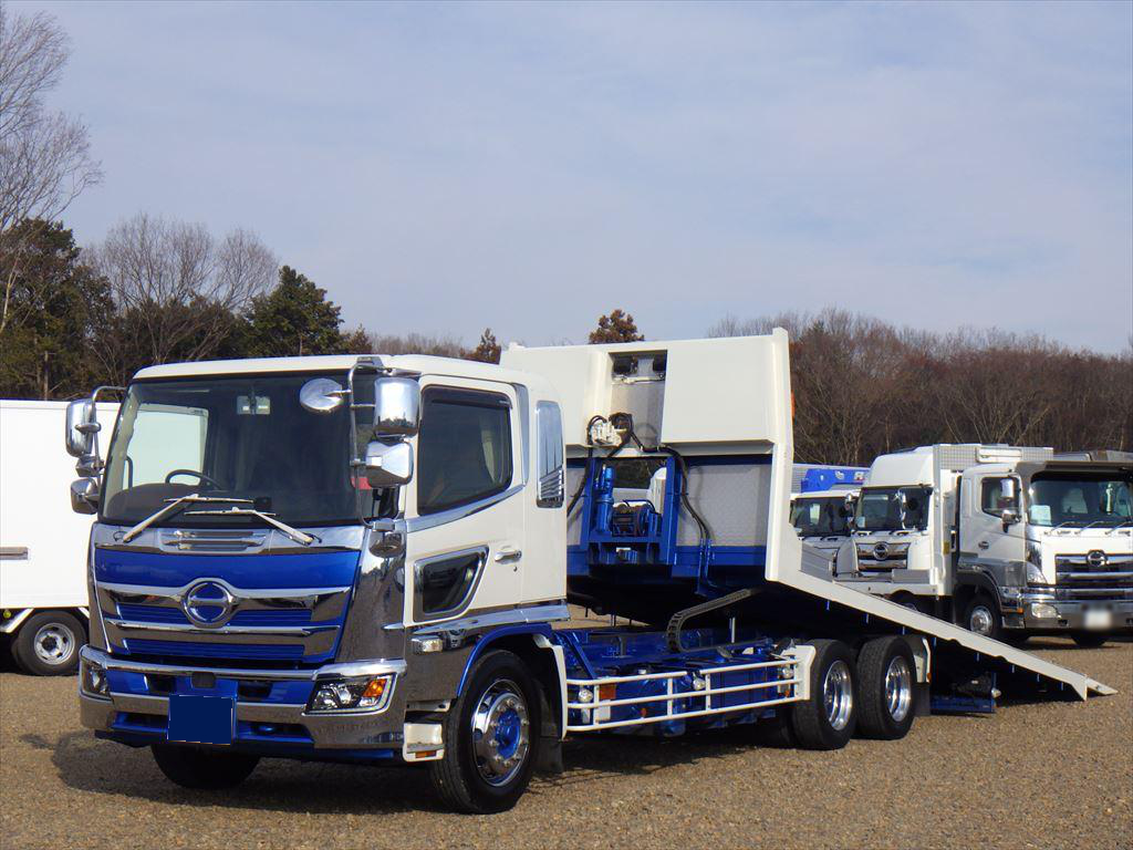 日野 レンジャー 中型/増トン 車両重機運搬 ラジコン ウインチ｜画像1