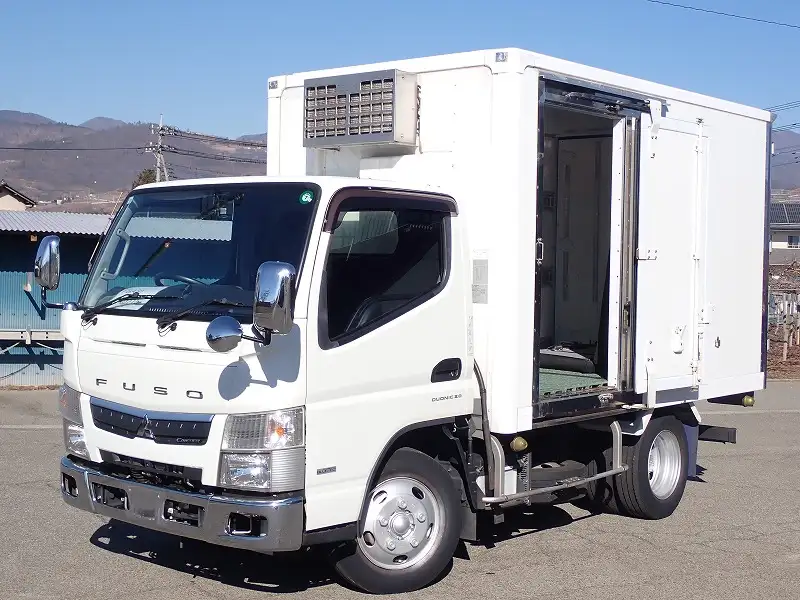 三菱 キャンター 小型 冷凍冷蔵 低温 床ステン の中古トラック【車両No.180619】