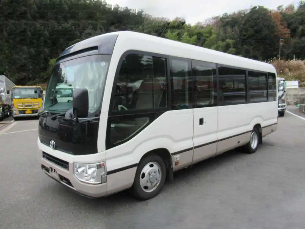 トヨタ コースター 小型 バス マイクロバス SDG-XZB70 の中古トラック【車両No.180695】
