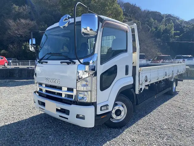 いすゞ フォワード 中型/増トン 平ボディ 床鉄板 SKG-FRR90S1 の中古トラック【車両No.180746】