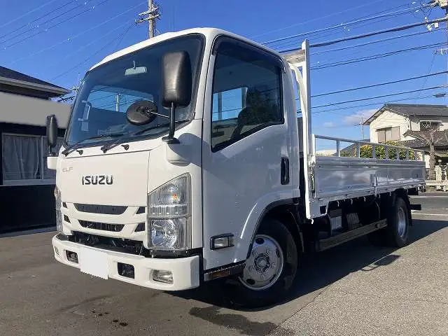 いすゞ エルフ 小型 平ボディ 床鉄板 2RG-NMR88AR の中古トラック【車両No.180724】