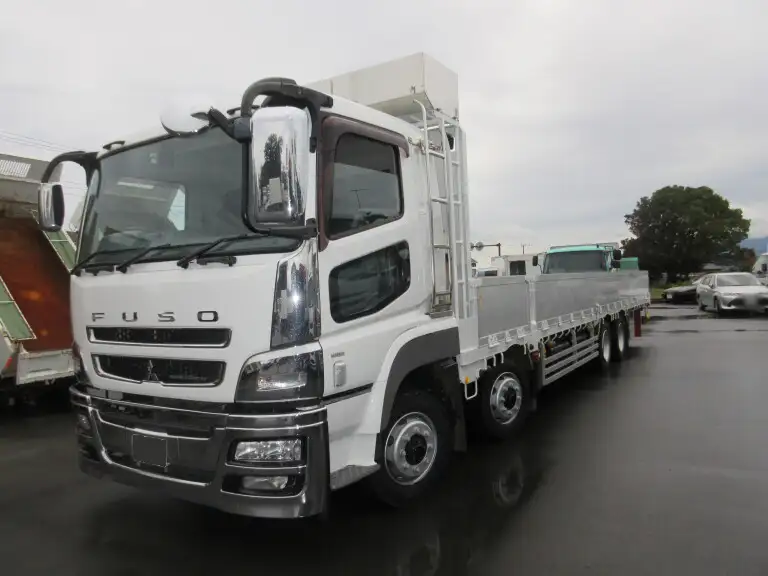 三菱 スーパーグレート 大型 平ボディ アルミブロック エアサス の中古トラック【車両No.180736】