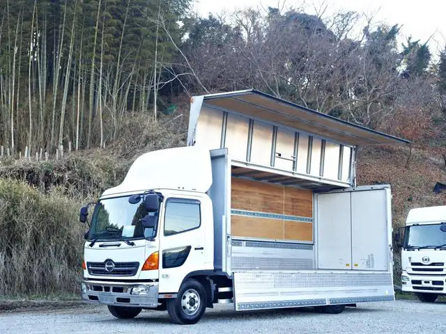 日野 レンジャー 中型/増トン ウイング パワーゲート エアサス の中古トラック【車両No.180755】