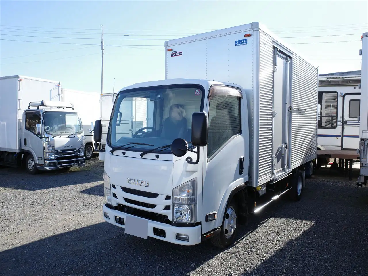 いすゞ エルフ 小型 アルミバン パワーゲート サイドドア の中古トラック【車両No.180763】