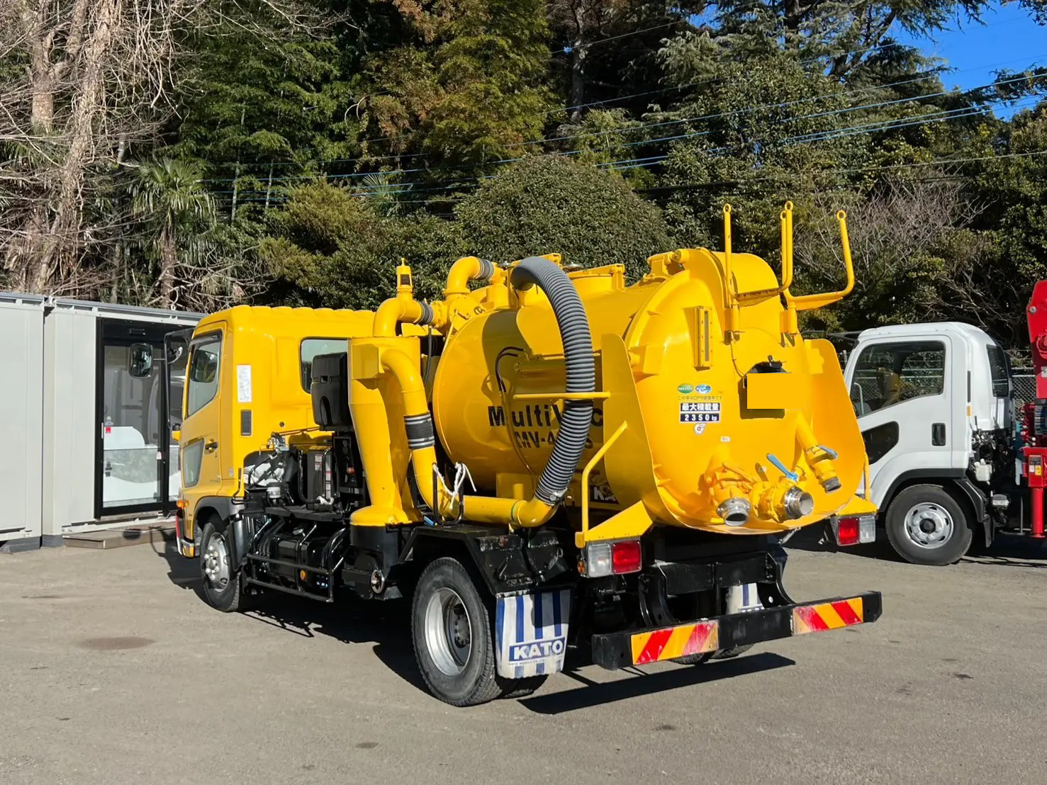 日野 レンジャー 中型/増トン タンク車 汚泥吸引車 2KG-FC2ABAの中古トラック画像4