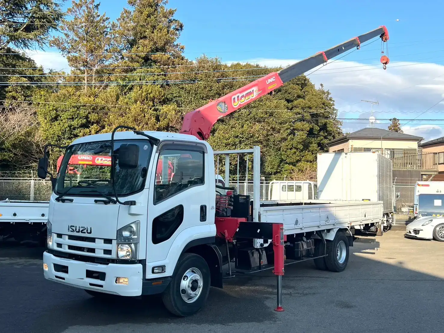 いすゞ フォワード 中型/増トン クレーン付 4段 ラジコン の中古トラック【車両No.180773】