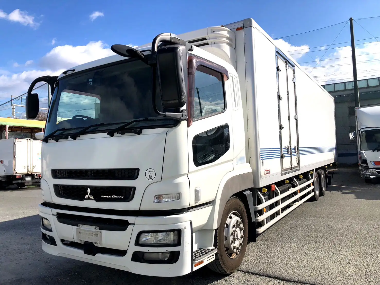 三菱 スーパーグレート 大型 冷凍冷蔵 低温 パワーゲート の中古トラック【車両No.180941】