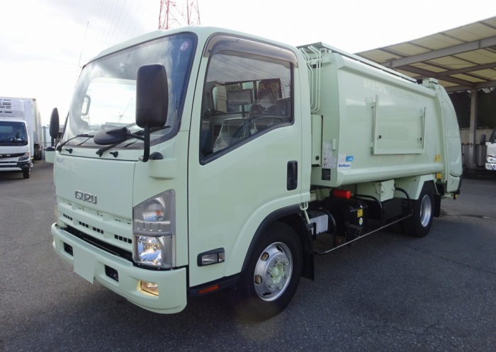 いすゞ エルフ 小型 パッカー車(塵芥車) プレス式 SKG-NPR85YN｜画像1