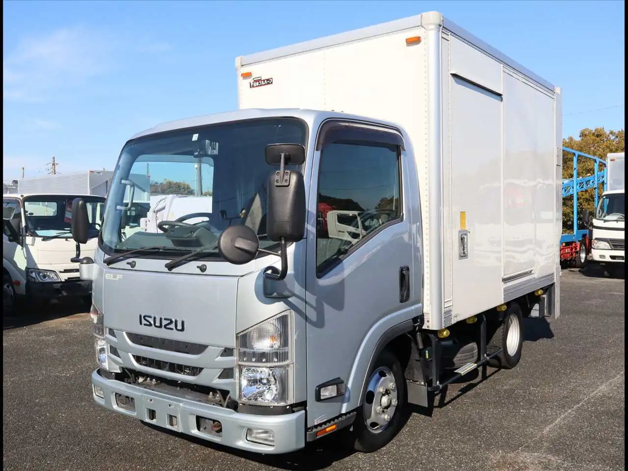 いすゞ エルフ 小型 アルミバン パワーゲート サイドドア の中古トラック【車両No.180912】