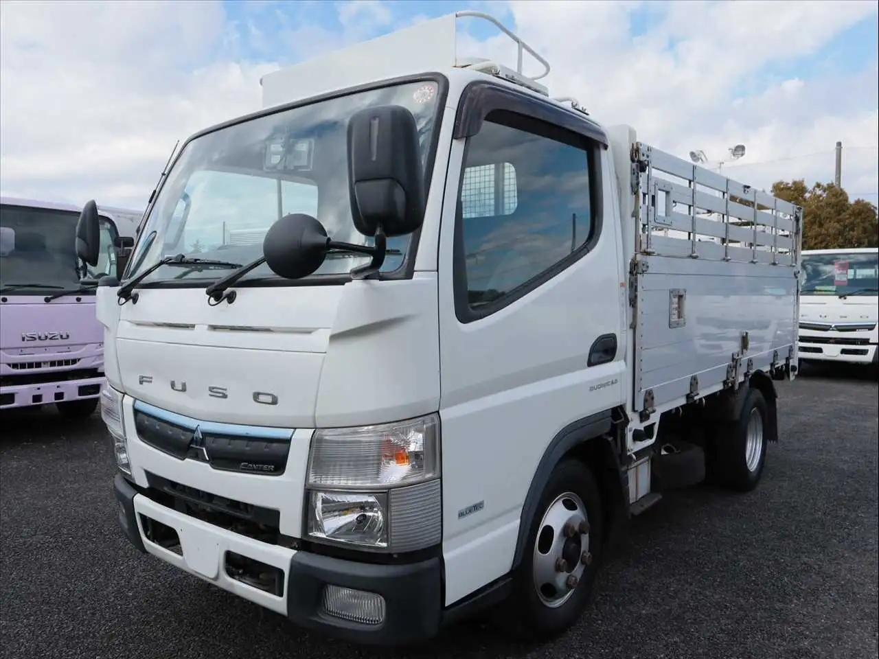 三菱 キャンター 小型 平ボディ アルミブロック TPG-FBA20 の中古トラック【車両No.180987】