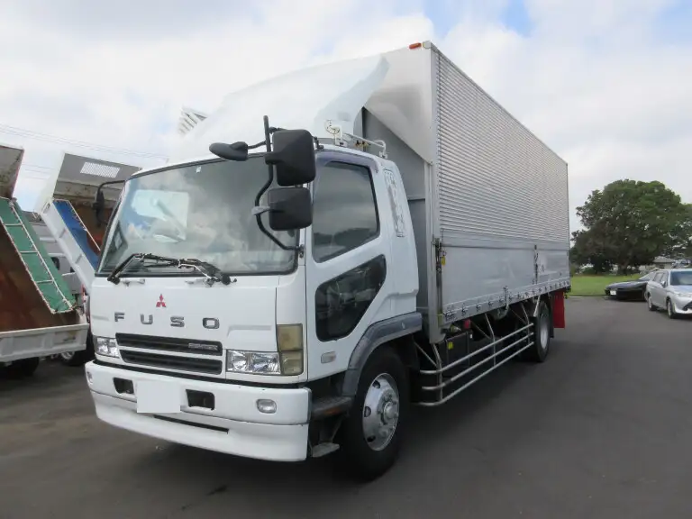 三菱 ファイター 中型/増トン ウイング ベッド PJ-FM62FMZ の中古トラック【車両No.181161】
