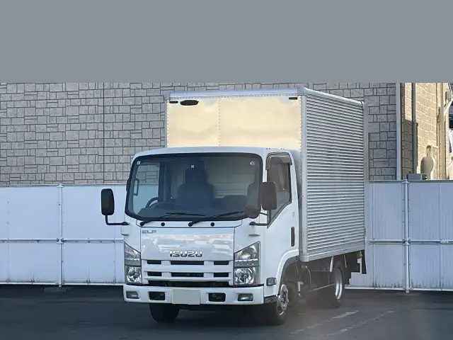 いすゞ エルフ 小型 アルミバン パワーゲート TKG-NLR85AN の中古トラック【車両No.181074】