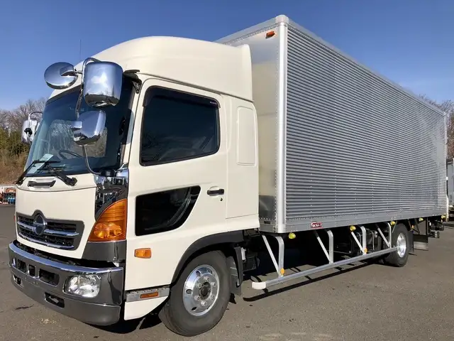 日野 レンジャー 中型/増トン アルミバン パワーゲート ベッド の中古トラック【車両No.181104】
