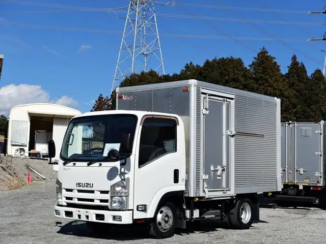 いすゞ エルフ 小型 アルミバン サイドドア シャッター式 の中古トラック【車両No.181245】