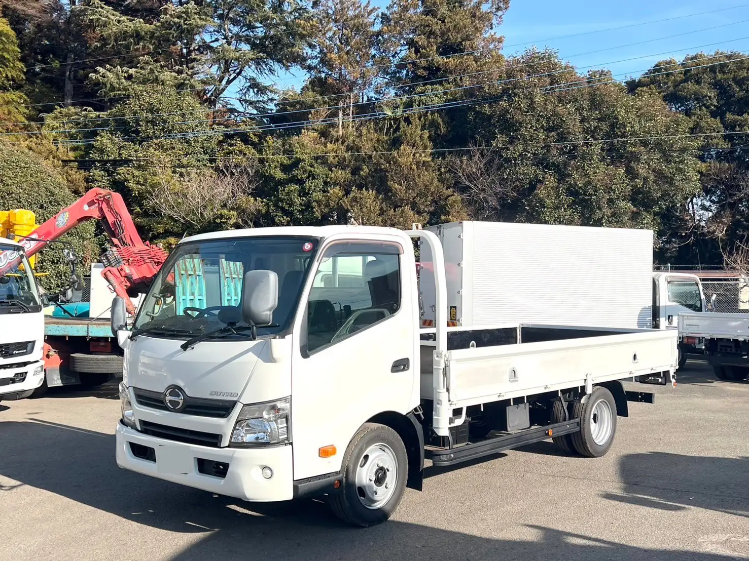 日野 デュトロ 小型 平ボディ TKG-XZC710M H27 の中古トラック【車両No.181207】