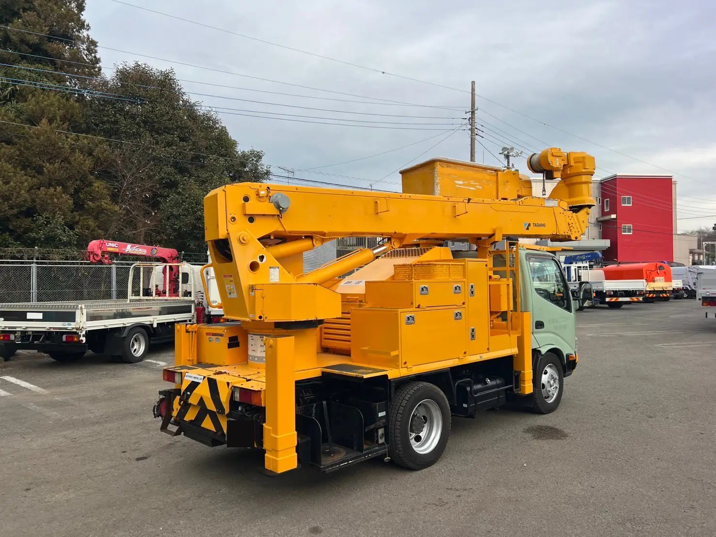 日野 デュトロ 小型 高所・建柱車 高所作業車 電工仕様の中古トラック画像3