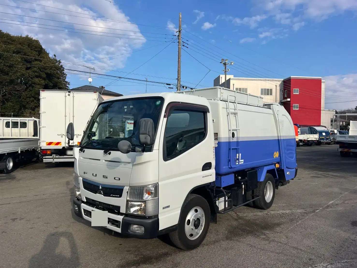 三菱 キャンター 小型 パッカー車 巻き込み式 回転ダンプ式 の中古トラック【車両No.181287】