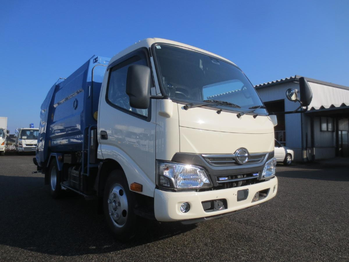 日野 デュトロ 小型 パッカー車(塵芥車) プレス式 TKG-XZU600Xの中古トラック画像3