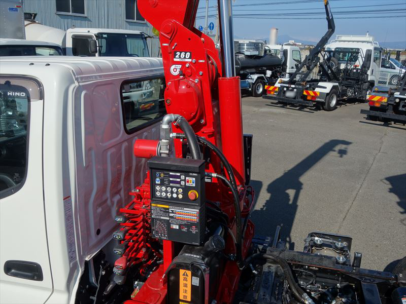 日野 デュトロ 小型 ダンプ 強化 クレーン付き(ユニック)の中古トラック画像8