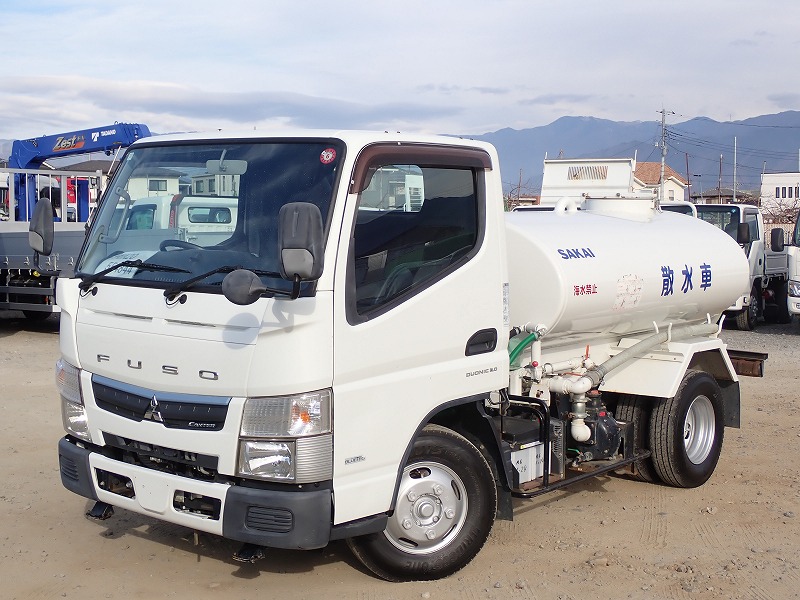 三菱 キャンター 小型 タンク車 散水車 TPG-FBA20｜画像1