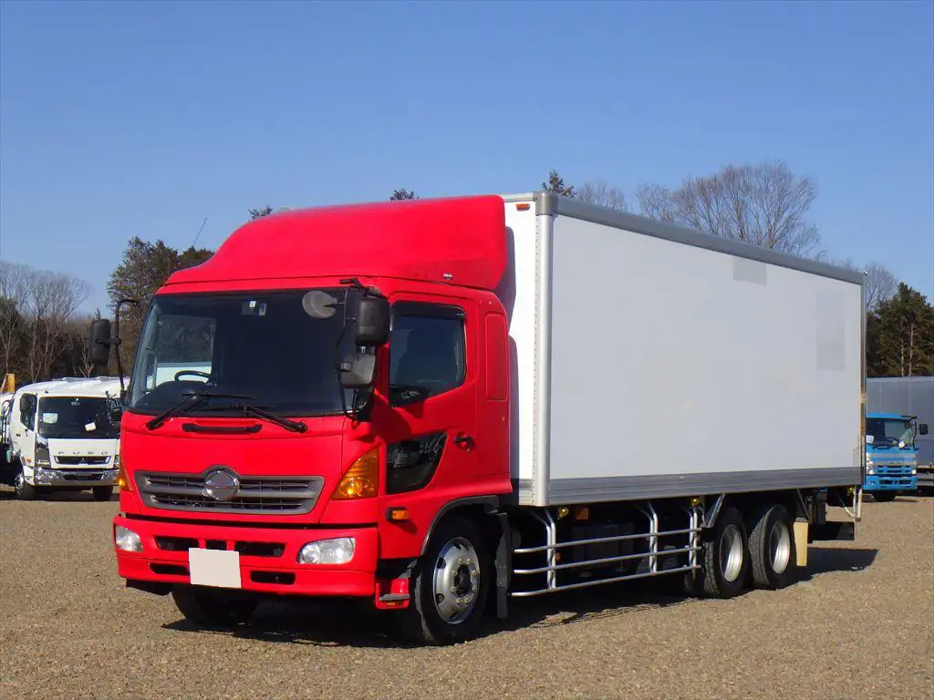 日野 その他 中型/増トン アルミバン パワーゲート ベッド の中古トラック【車両No.181576】