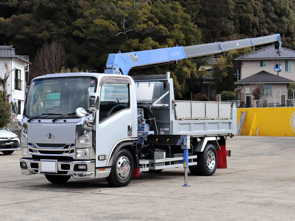 日産UD コンドル 小型 ダンプ クレーン付き コボレーン の中古トラック【車両No.181551】
