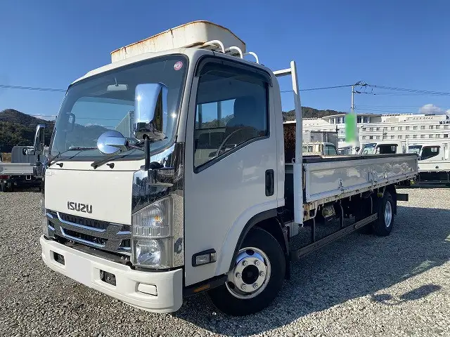 いすゞ エルフ 小型 平ボディ 床鉄板 PKG-NPR75N の中古トラック【車両No.181649】