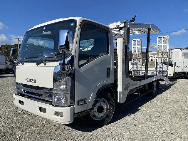いすゞ エルフ 小型 車両重機運搬 ラジコン ウインチ の中古トラック【車両No.181652】