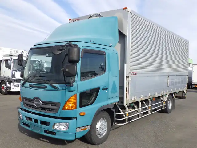 日野 レンジャー 中型/増トン ウイング 床鉄板 エアサス の中古トラック【車両No.181720】