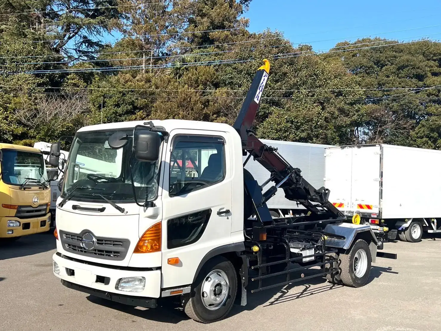 日野 レンジャー 中型/増トン アームロール ツインホイスト SKG-FC9JEAP の中古トラック【車両No.181710】