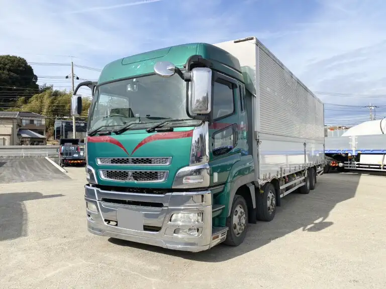 三菱 スーパーグレート 大型 ウイング ハイルーフ エアサス の中古トラック【車両No.181792】