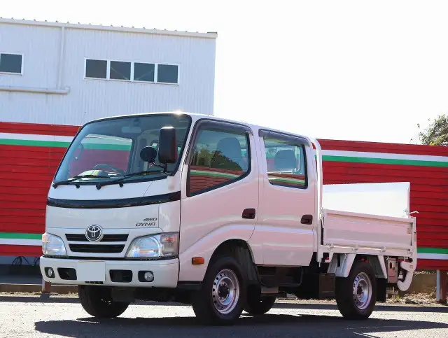 トヨタ ダイナ 小型 平ボディ Wキャブ パワーゲート の中古トラック【車両No.181864】
