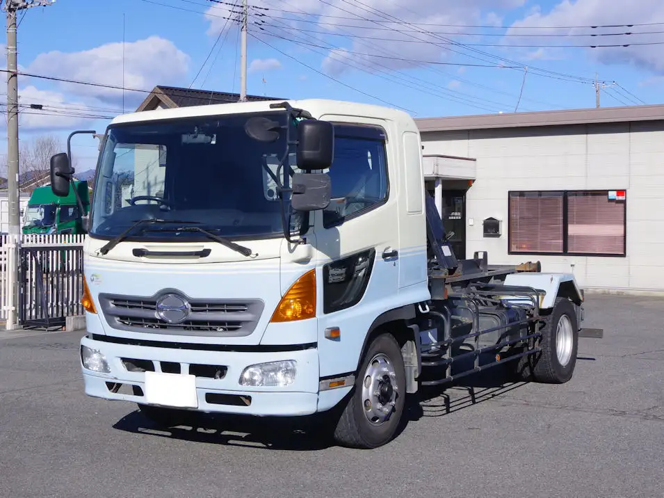 日野 レンジャー 中型/増トン アームロール ツインホイスト ベッド の中古トラック【車両No.182017】