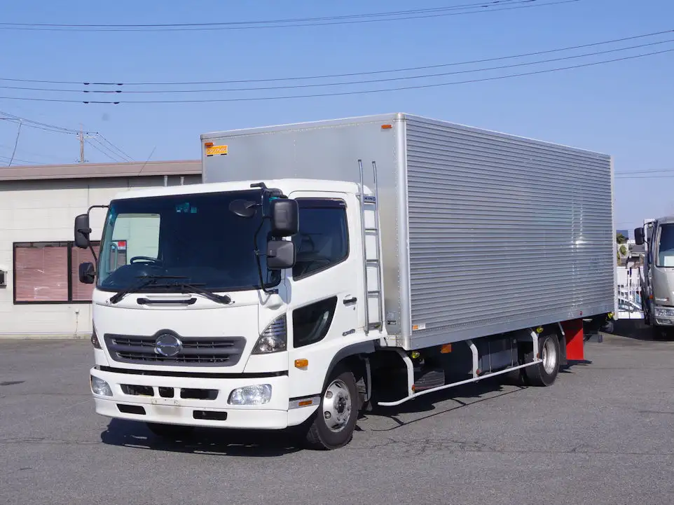日野 レンジャー 中型/増トン アルミバン パワーゲート エアサス の中古トラック【車両No.181997】