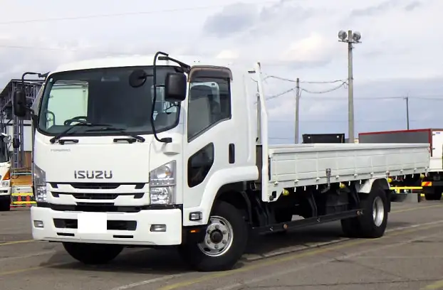 いすゞ フォワード 中型/増トン 平ボディ ベッド TKG-FRR90S2 の中古トラック【車両No.181991】