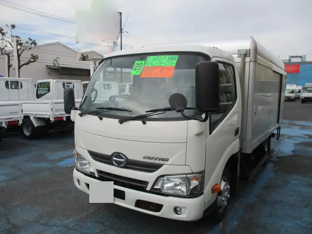 日野 デュトロ 小型 アルミバン ボトルカー サイドドア の中古トラック【車両No.182082】