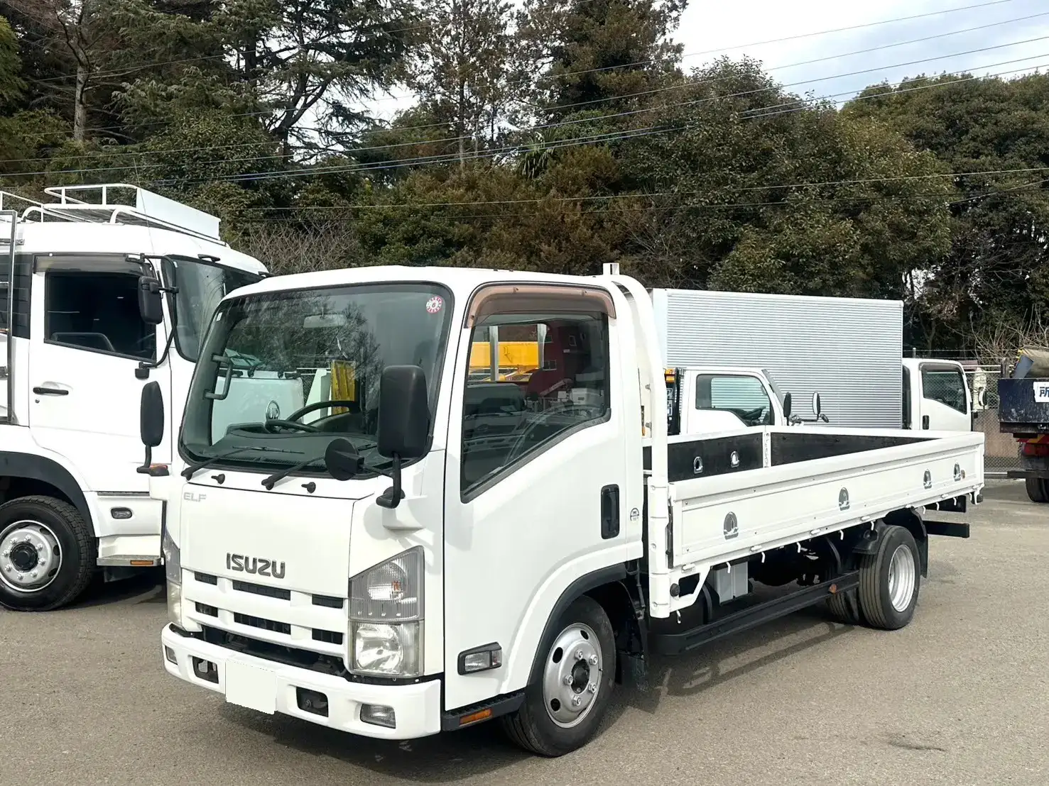 いすゞ エルフ 小型 平ボディ TKG-NLR85AR H26 の中古トラック【車両No.182097】