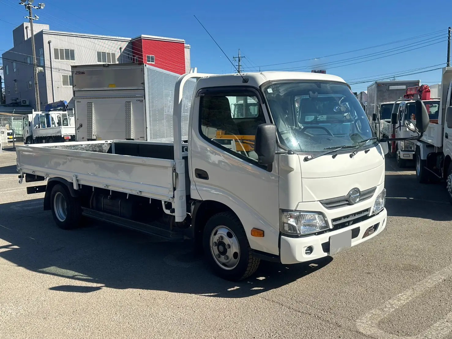 日野 デュトロ 小型 平ボディ TKG-XZC655M H29の中古トラック画像2