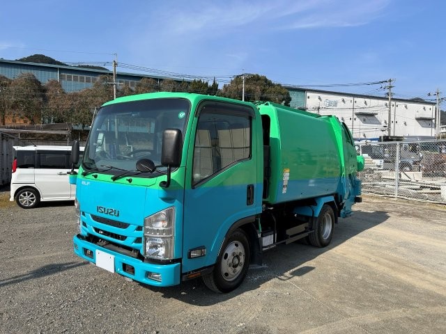 いすゞ エルフ 小型 パッカー車(塵芥車) プレス式 TPG-NMR85AN｜画像1