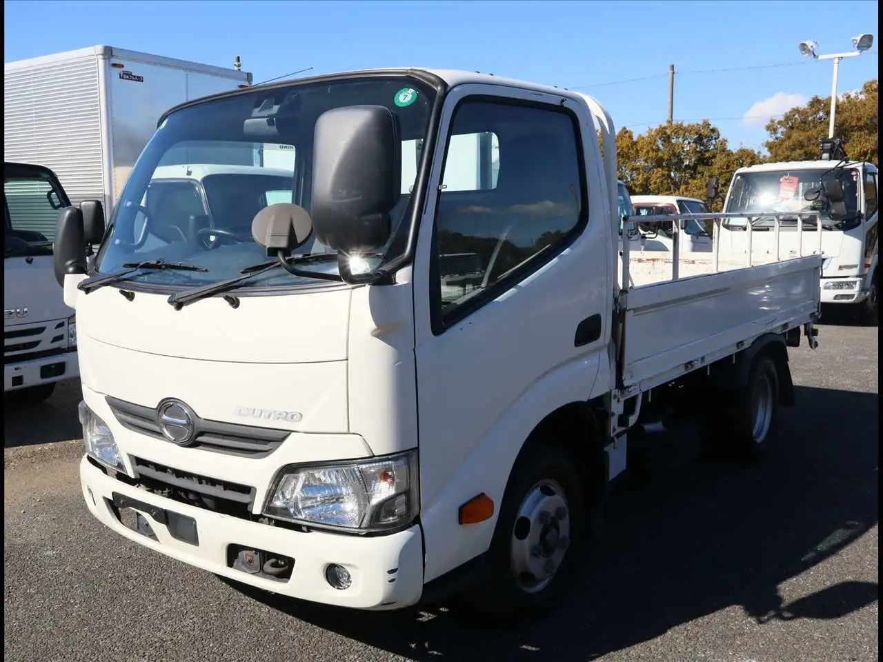 日野 デュトロ 小型 平ボディ 床鉄板 TKG-XZU605M の中古トラック【車両No.182309】
