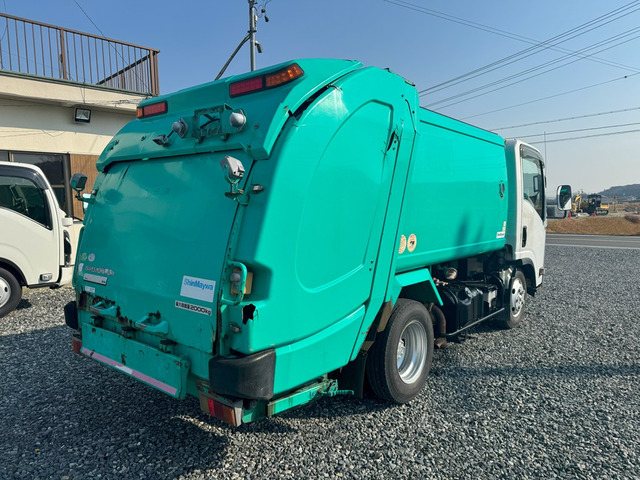 日産 アトラス 小型 パッカー車(塵芥車) 巻き込み式 回転ダンプ式の中古トラック画像3